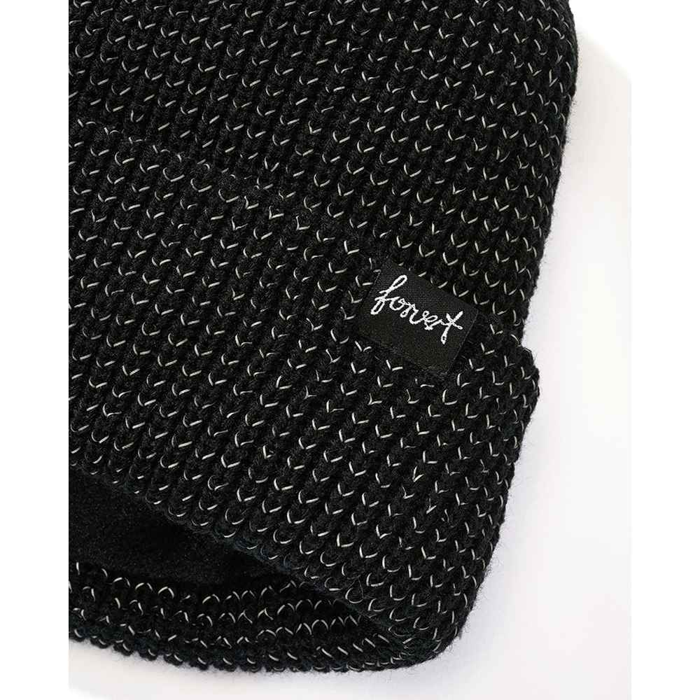 FORVERT - Vail Reflective Bonnet - Noir